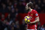 MANCHESTER, ENGLAND - FEBRUARY 01: Daley Blind of Manchester United looks on during the Premier League match between Manchester United and Hull City at Old Trafford on February 1, 2017 in Manchester, England.  (Photo by Clive Mason/Getty Images)